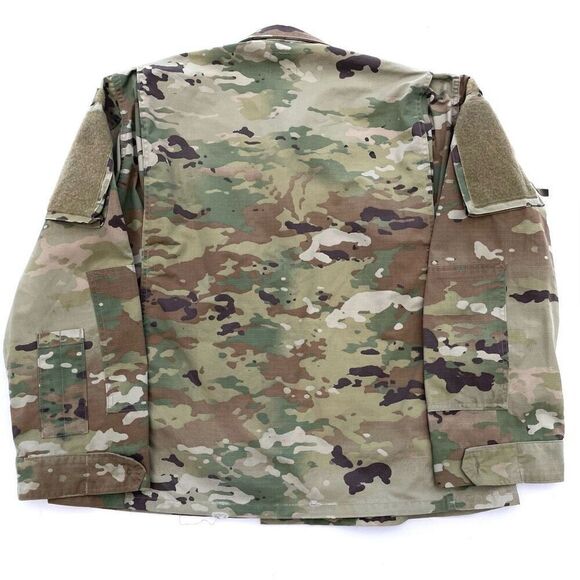 ARMY Combat Uniform Coat size Medium Short MultiCam OCP Military Jacket - Picture 4 of 11